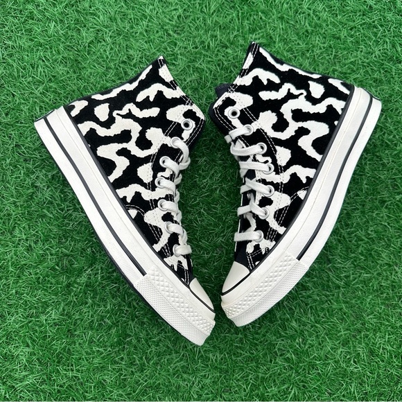Converse Chuck 70 Hi Leopard Remix Black and White - Picture 12 of 14
